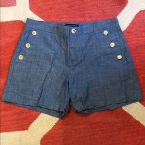 Banana Republic Chambray Sailor Shorts